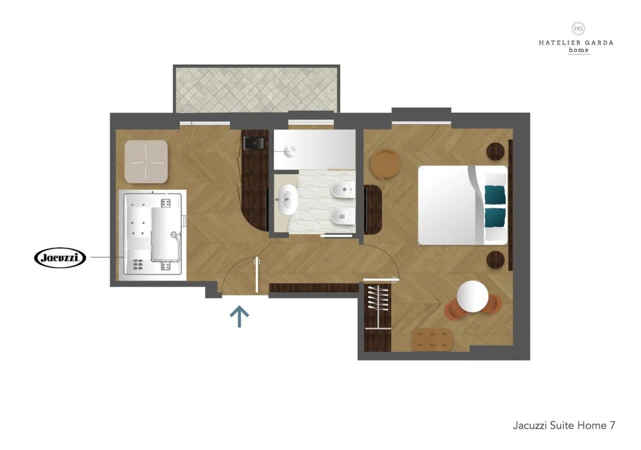 Jacuzzi Suite Home By Enjoy Garda Hotel Peschiera del Garda Ngoại thất bức ảnh